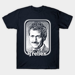 Alex Trebek / Retro Vintage Aesthetic Fan Design T-Shirt